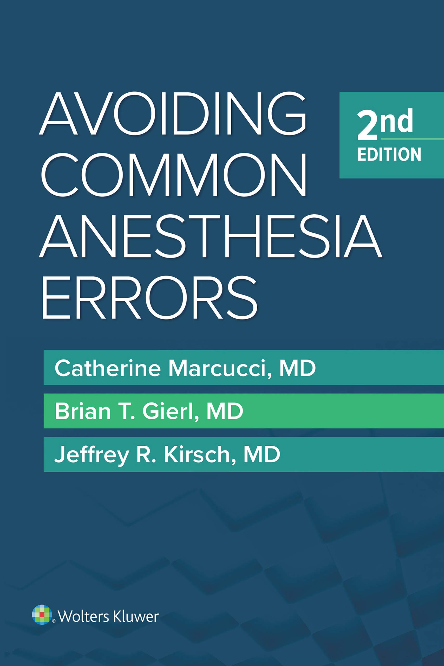 Avoiding Common Anesthesia Error ebook