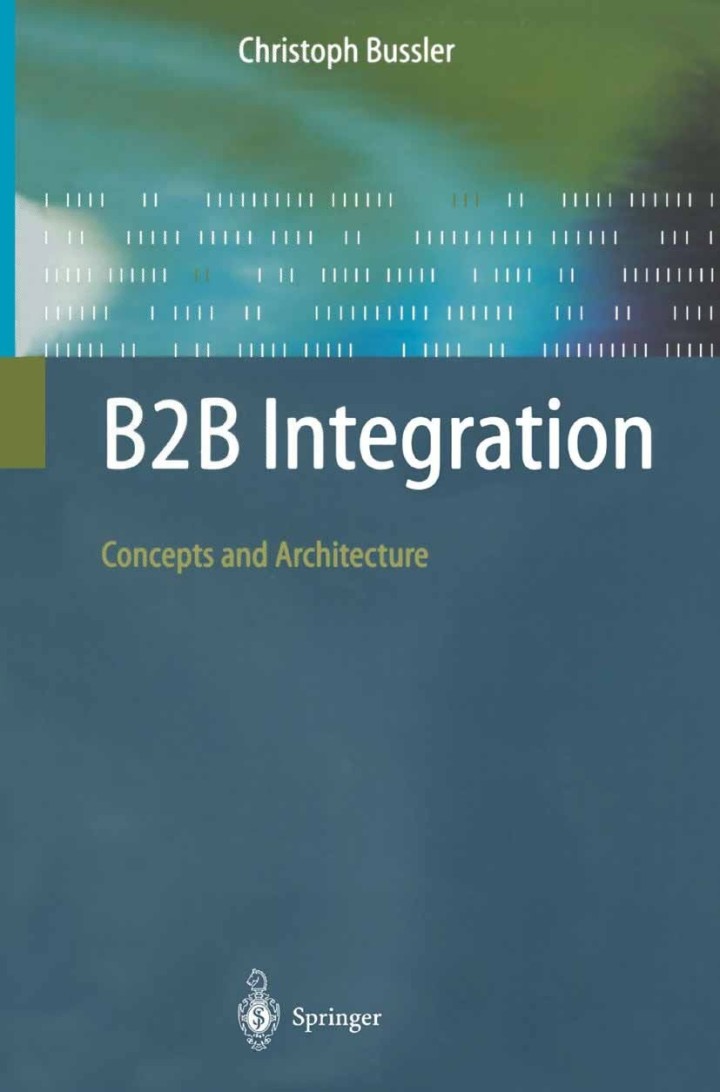 B2B Integration: Concepts and Architecture ebook