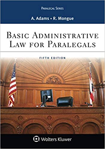Basic Administrative Law for Paralegals ebook