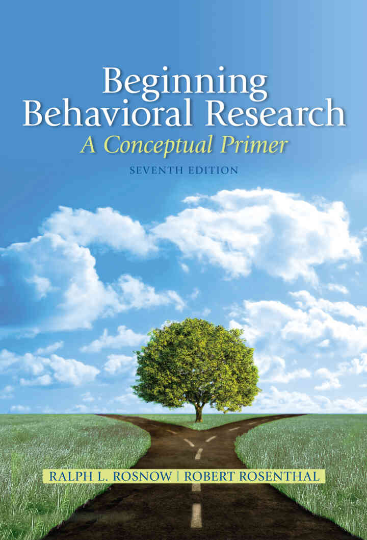 Beginning Behavioral Research: A Conceptual Primer, 7th Edition ebook
