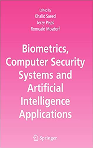 Biometrics, Computer Security Systems and Artificial Intelligence Applications ebook