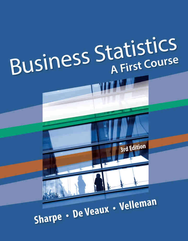 Business Statistics: A First Course, 3rd Edition ebook
