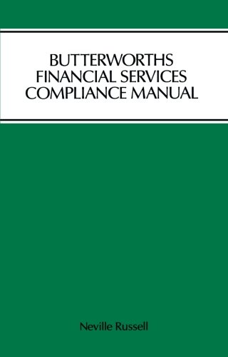 Butterworths Financial Services Compliance Manual ebook