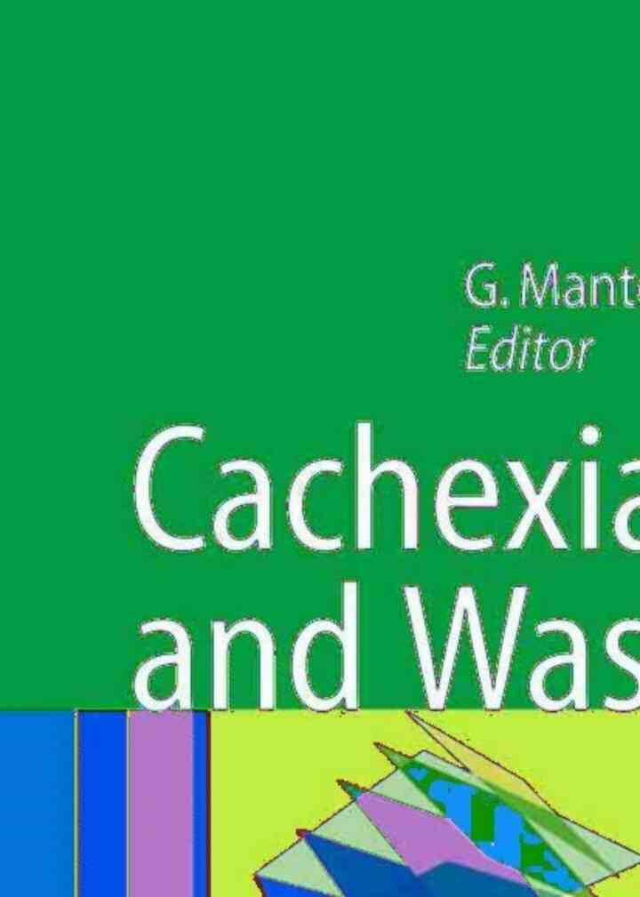 Cachexia and Wasting: A Modern Approach ebook