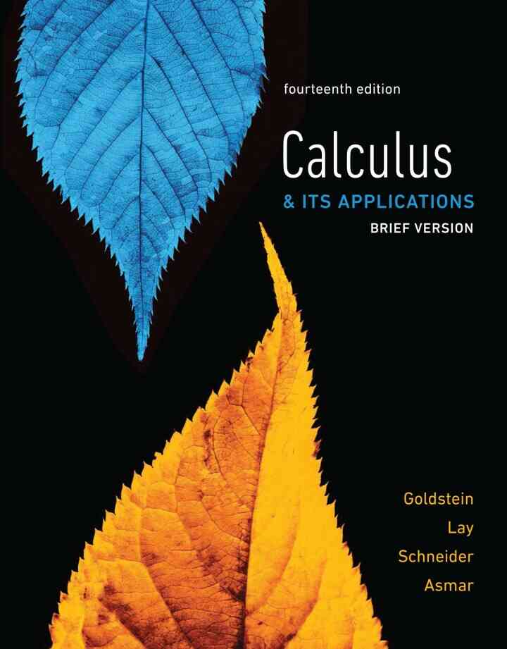 Calculus & Its Applications, Brief Version, 14th Edition ebook