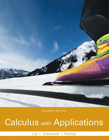 Calculus with Applications ebook