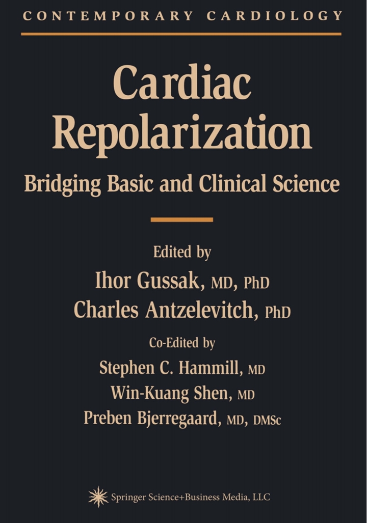 Cardiac Repolarization: Bridging Basic and Clinical Science ebook