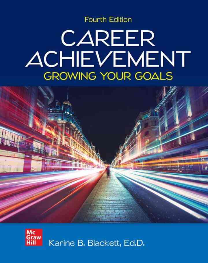 Career Achievement: Growing Your Goals, 4th Edition ebook