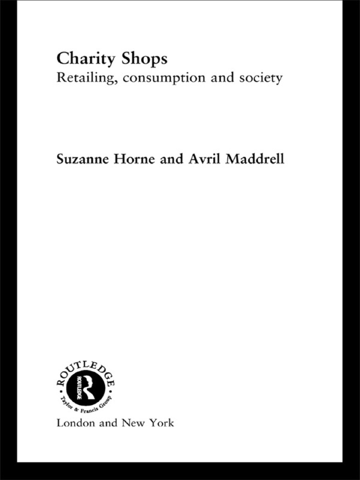 Charity Shops: Retailing, Consumption and Society ebook