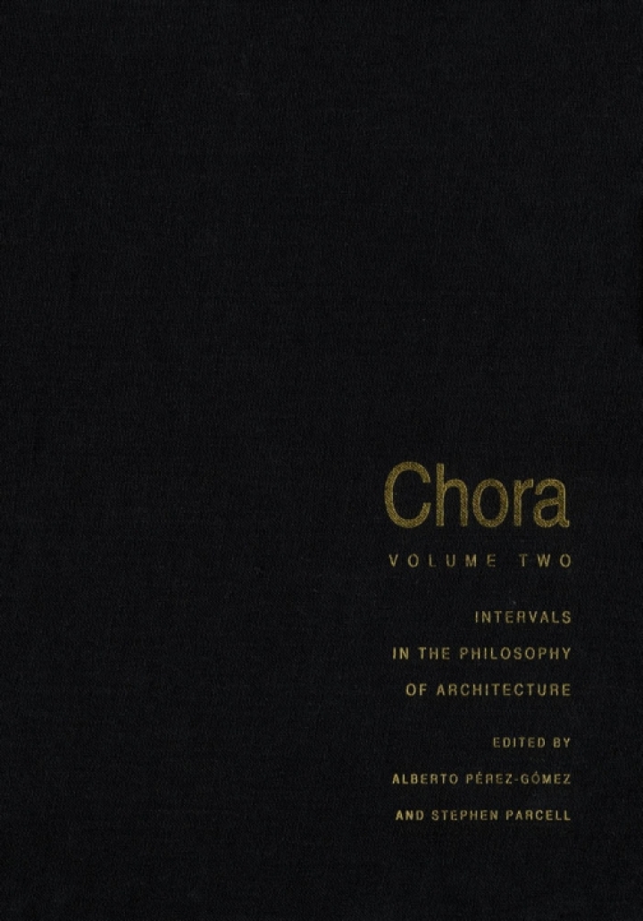 Chora 2: Intervals in the Philosophy of Architecture ebook
