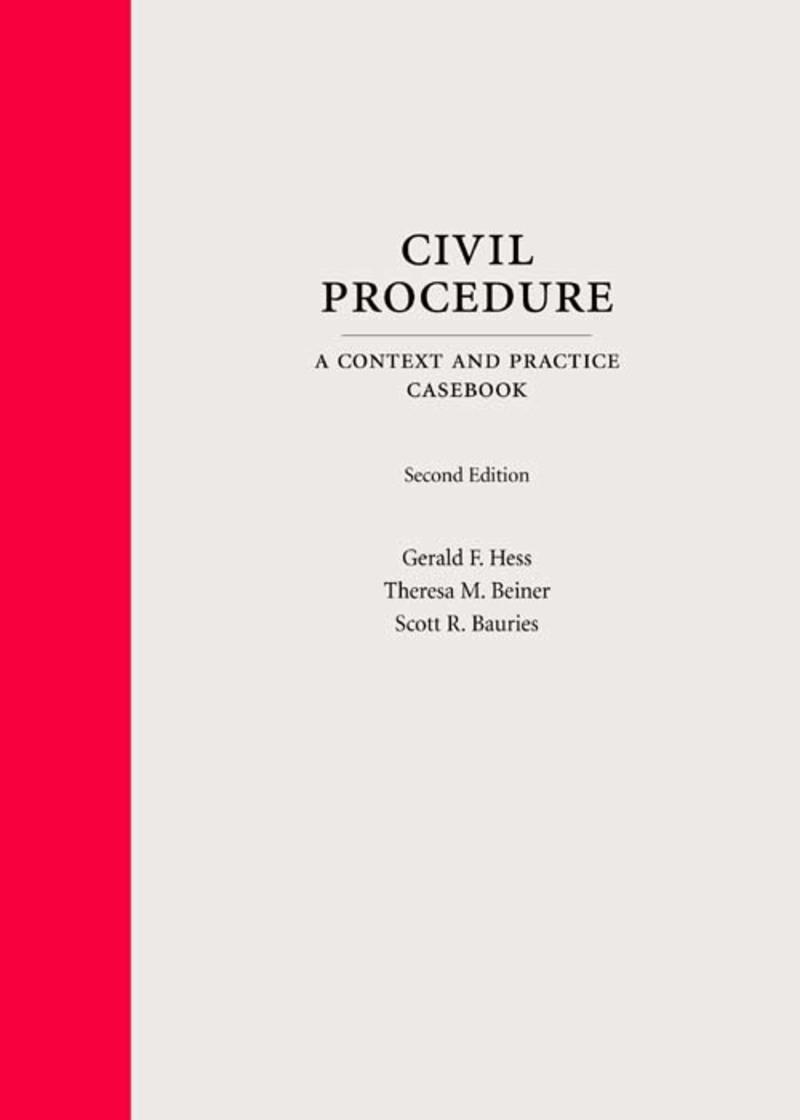 Civil Procedure: A Context and Practice Casebook ebook