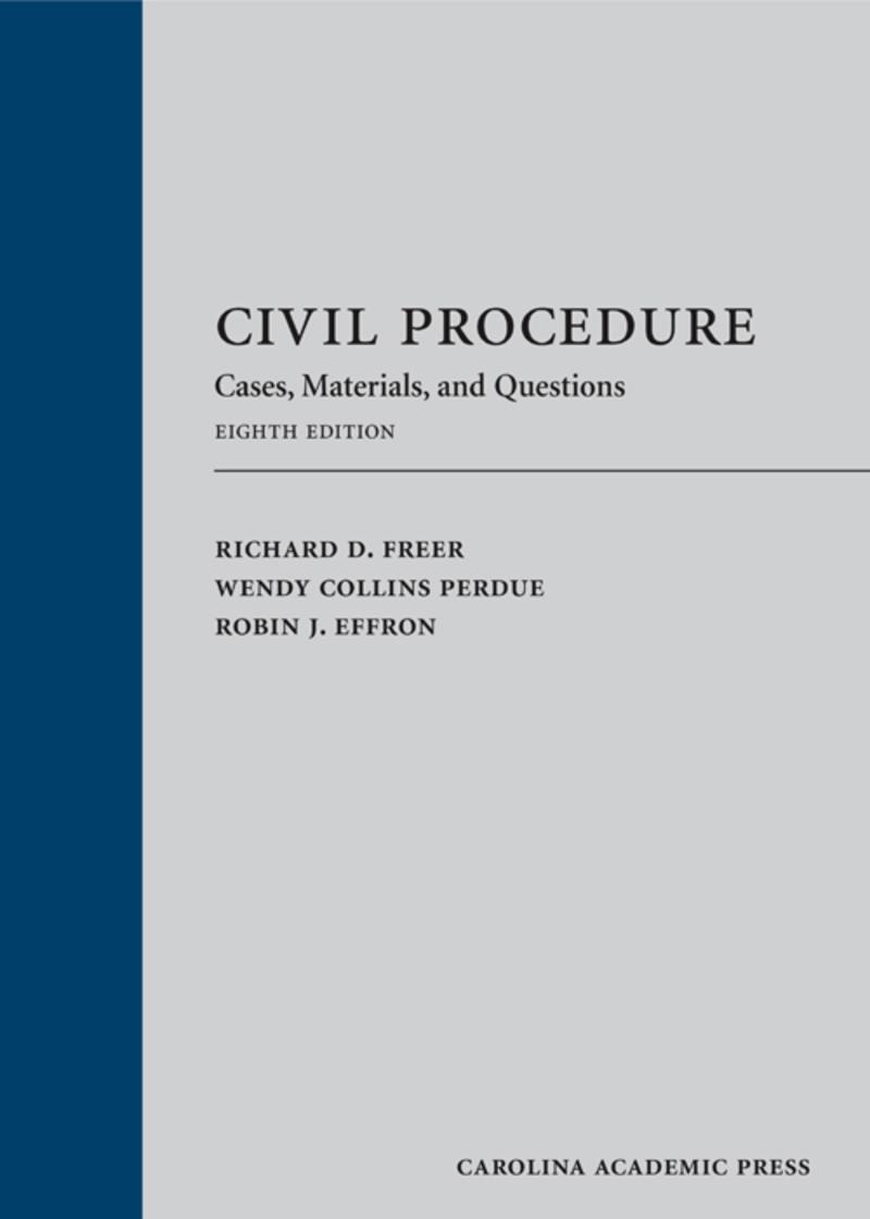 Civil Procedure: Cases, Materials, and Questions ebook