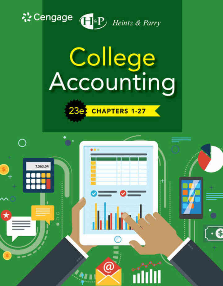 College Accounting, Chapters 1-27, 23rd Edition ebook