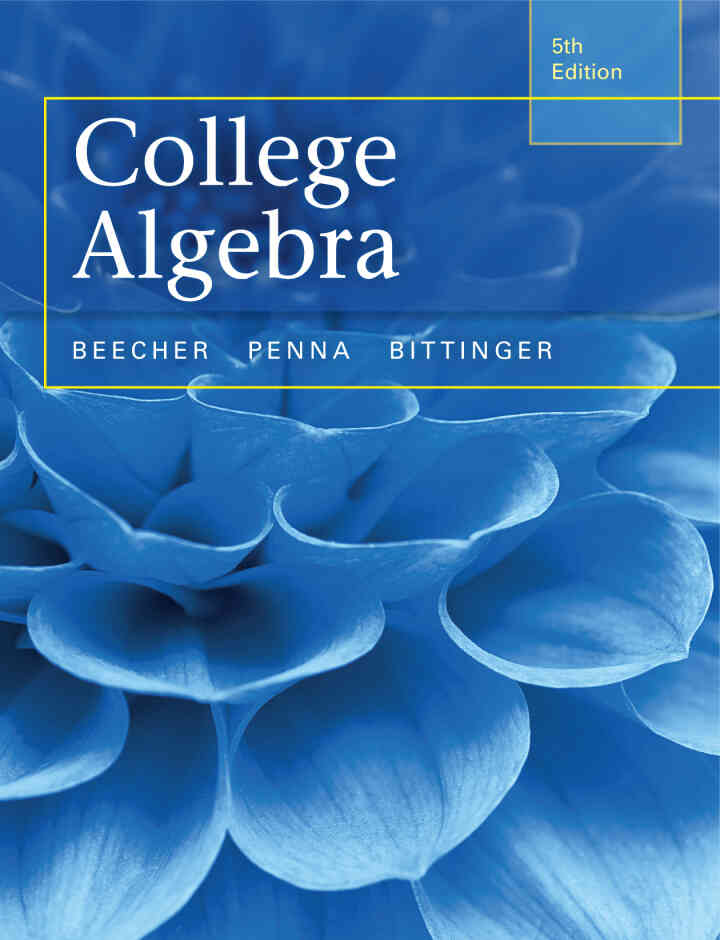 College Algebra, 5th Edition ebook