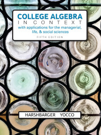 College Algebra in Context (Subscription) ebook