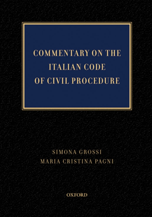 Commentary on the Italian Code of Civil Procedure ebook
