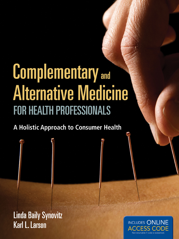Complementary and Alternative Medicine for Health Professionals ebook