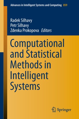 Computational and Statistical Methods in Intelligent Systems ebook