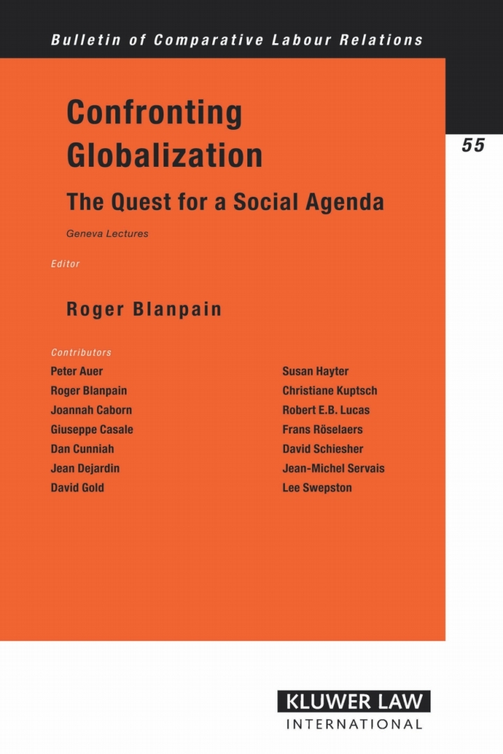 Confronting Globalization: The Quest for a Social Agenda, Geneva Lectures ebook
