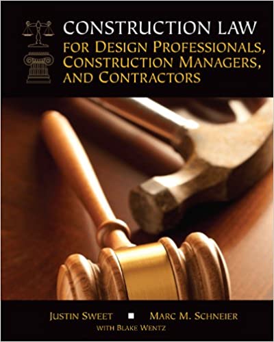 Construction Law for Design Professionals, Construction Managers and Contractors ebook