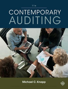 Contemporary Auditing 11th Edition by Michael C. Knapp ebook