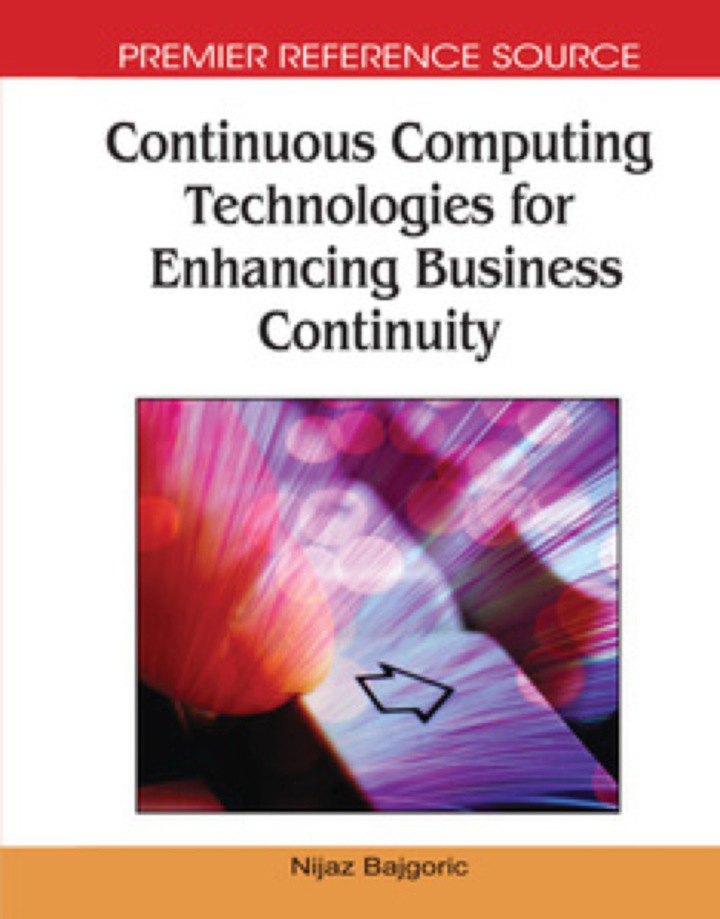 Continuous Computing Technologies for Enhancing Business Continuity ebook