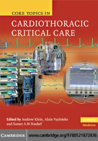 Core Topics in Cardiothoracic Critical Care ebook