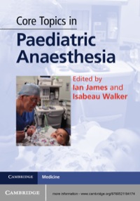 Core Topics in Paediatric Anaesthesia ebook