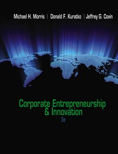 Corporate Entrepreneurship & Innovation 3rd Edition by Michael H. Morris ebook