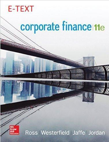 Corporate Finance 11th Edition by Stephen Ross ebook