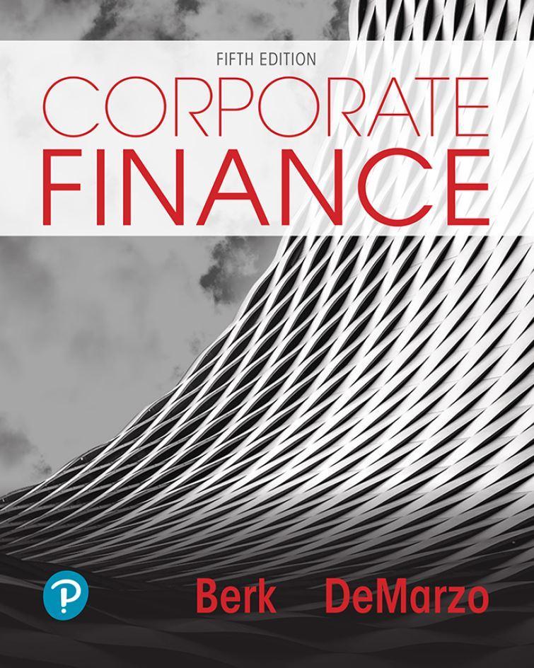 Corporate Finance 5th Edition by Jonathan Berk ebook