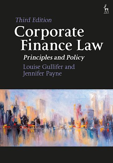 Corporate Finance Law: Principles and Policy ebook