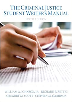 Criminal Justice Student Writer's Manual, The ebook