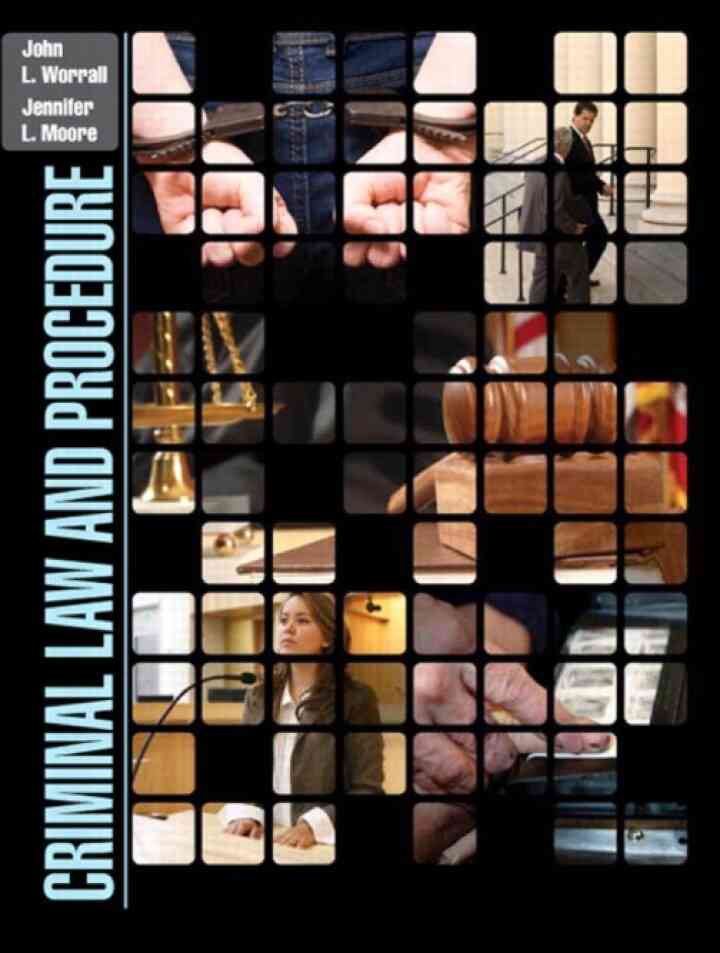 Criminal Law and Procedure, 1st Edition ebook