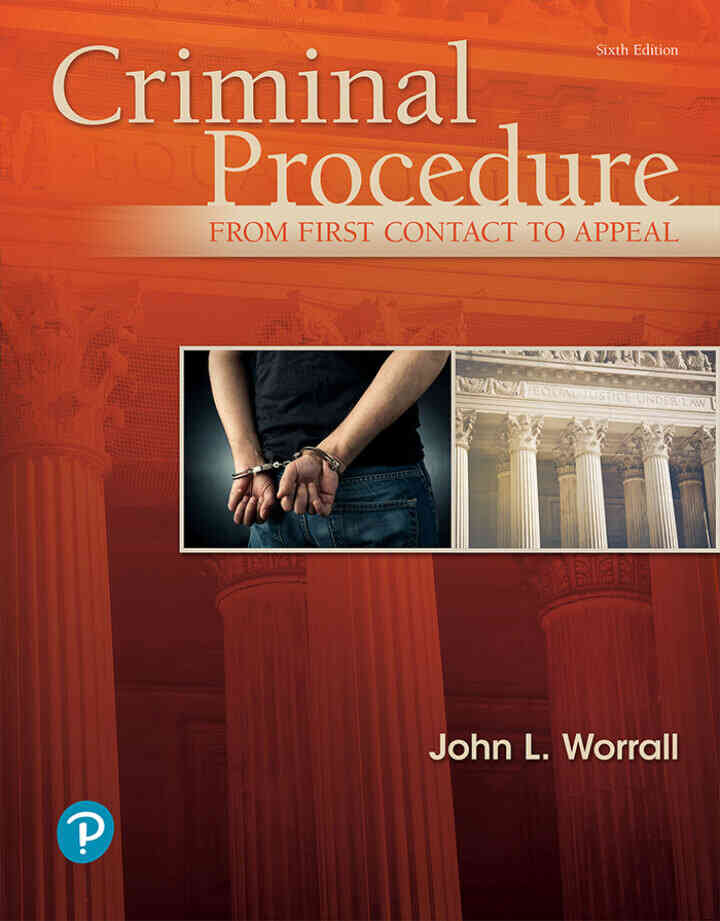 Criminal Procedure: From First Contact to Appeal, 6th Edition ebook