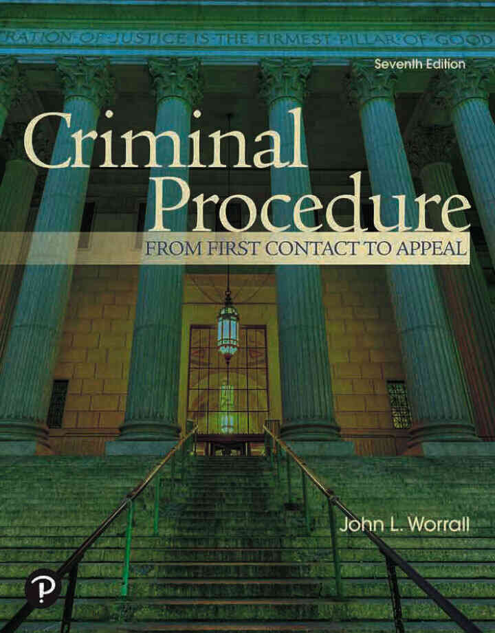 Criminal Procedure: From First Contact to Appeal, 7th Edition ebook