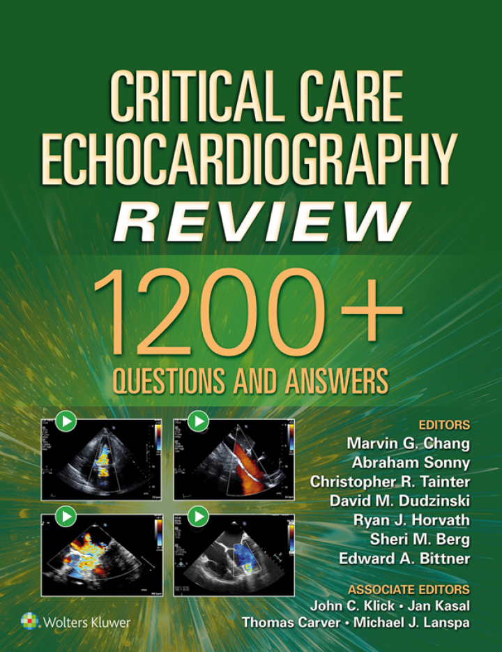 Critical Care Echocardiography Review :1200 Questions and Answers ebook
