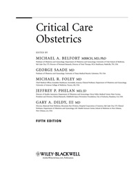 Critical Care Obstetrics ebook
