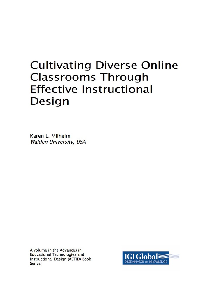 Cultivating Diverse Online Classrooms Through Effective Instructional Design ebook