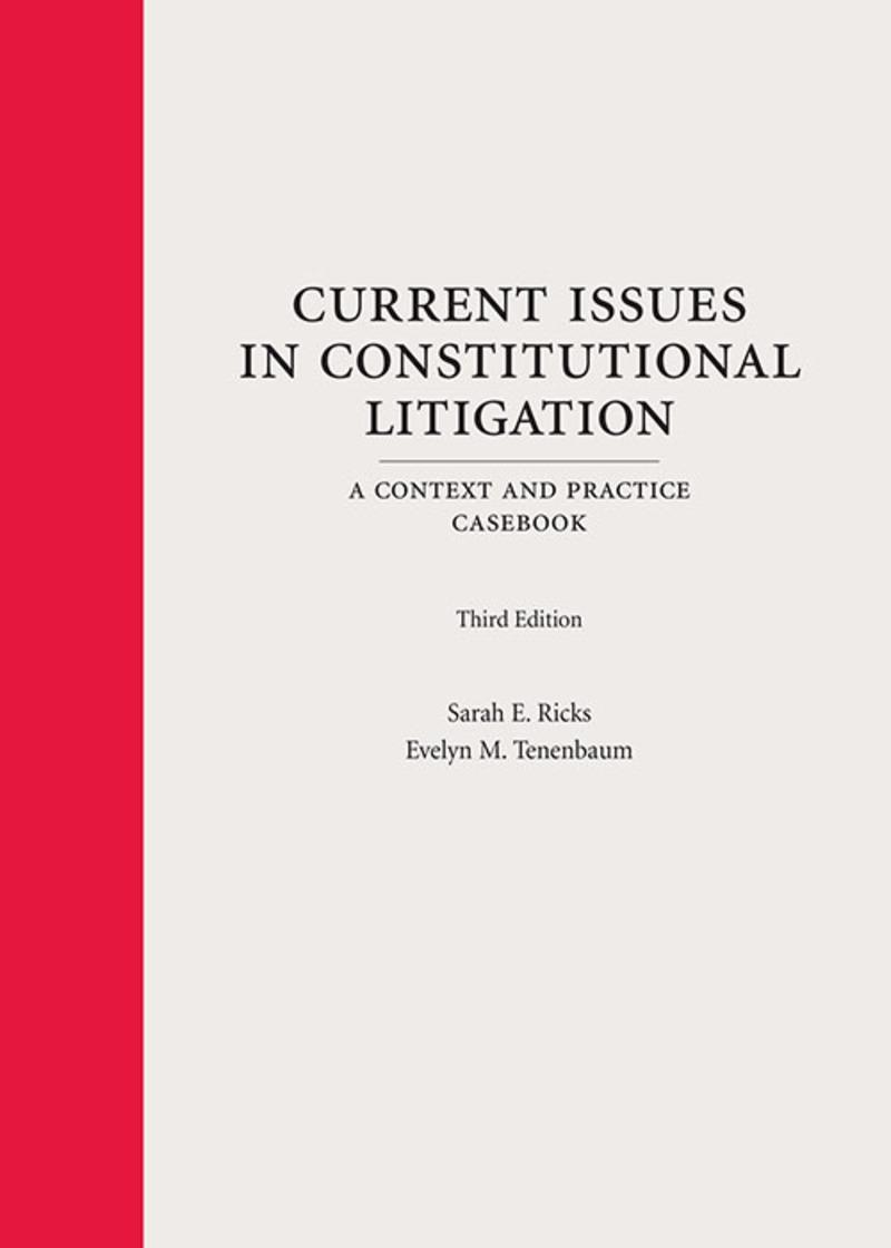 Current Issues in Constitutional Litigation: A Context and Practice Casebook, Third Edition ebook