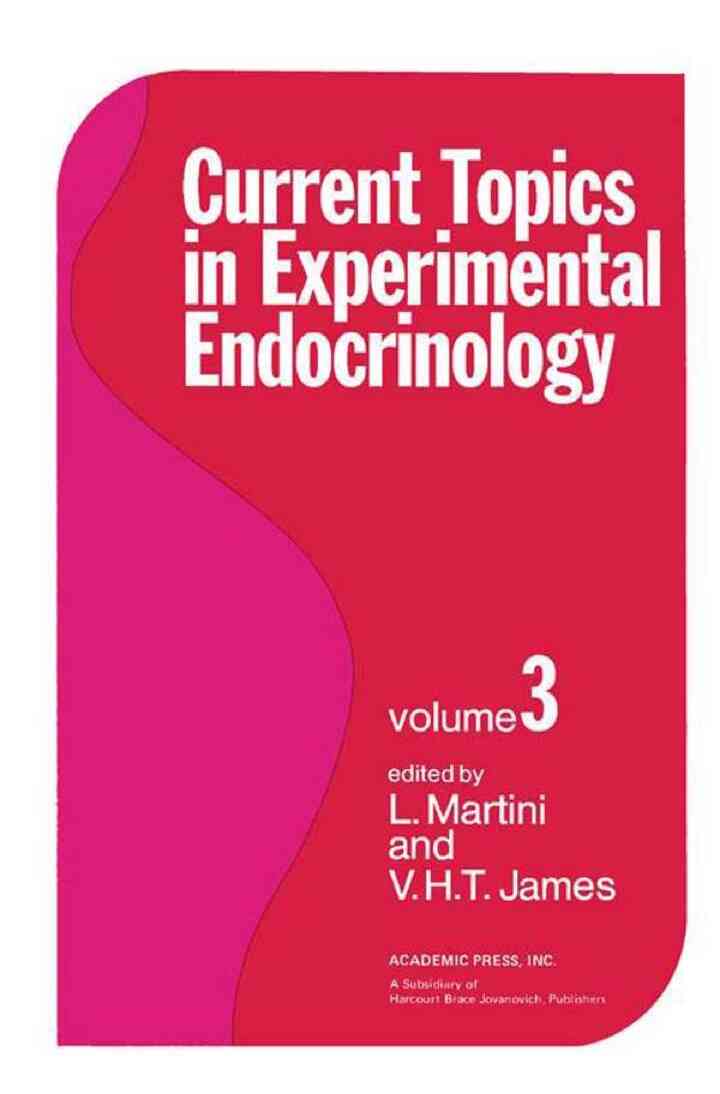 Current Topics in Experimental Endocrinology: Volume 3 ebook