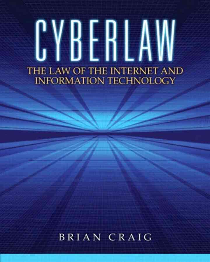 Cyberlaw: The Law of the Internet and Information Technology, 1st Edition ebook