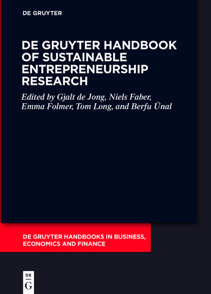 De Gruyter Handbook of Sustainable Entrepreneurship Research ebook