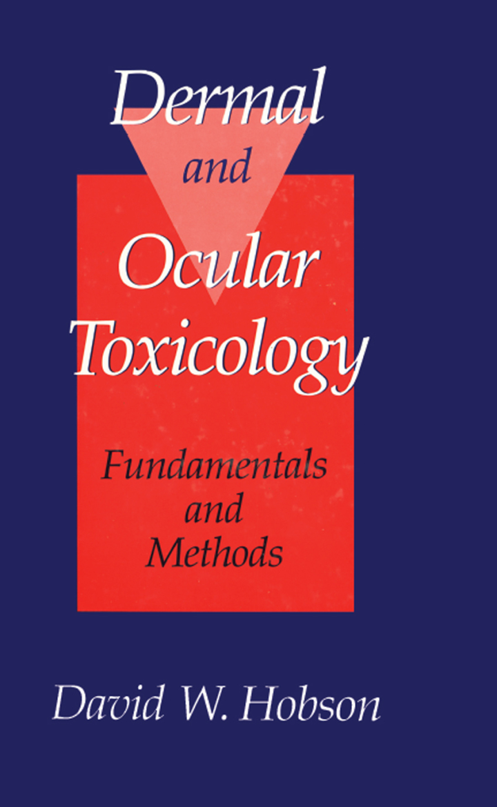 Dermal and Ocular Toxicology: Fundamentals and Methods ebook