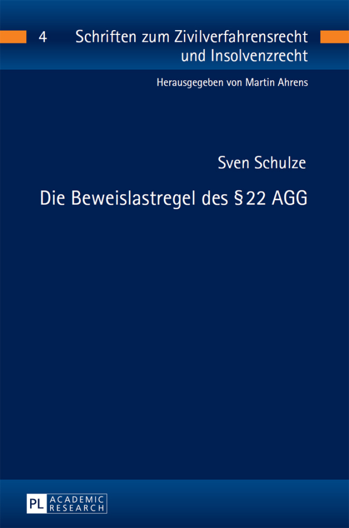 Die Beweislastregel des � 22 AGG ebook