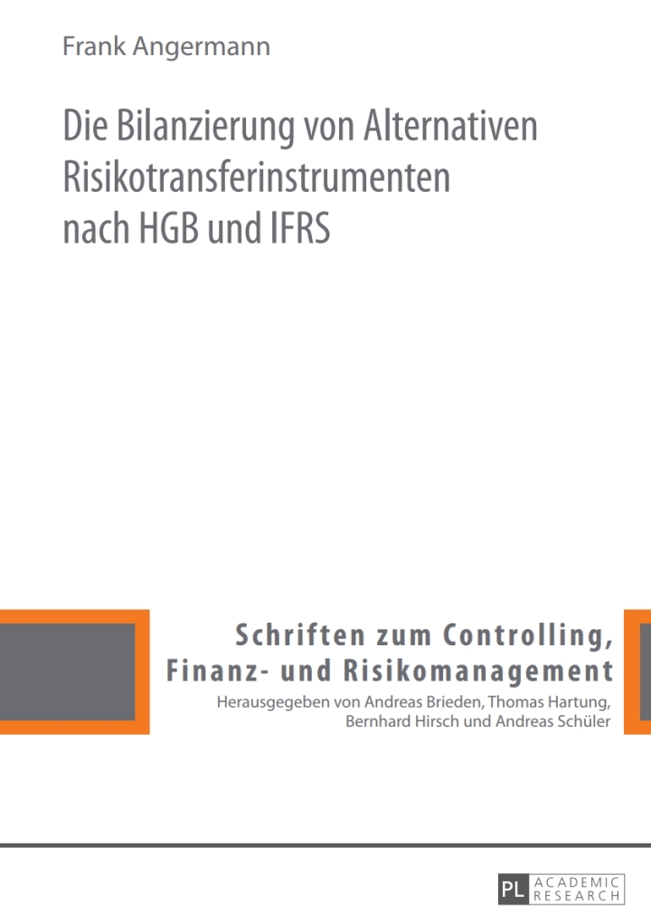 Die Bilanzierung von Alternativen Risikotransferinstrumenten nach HGB und IFRS ebook