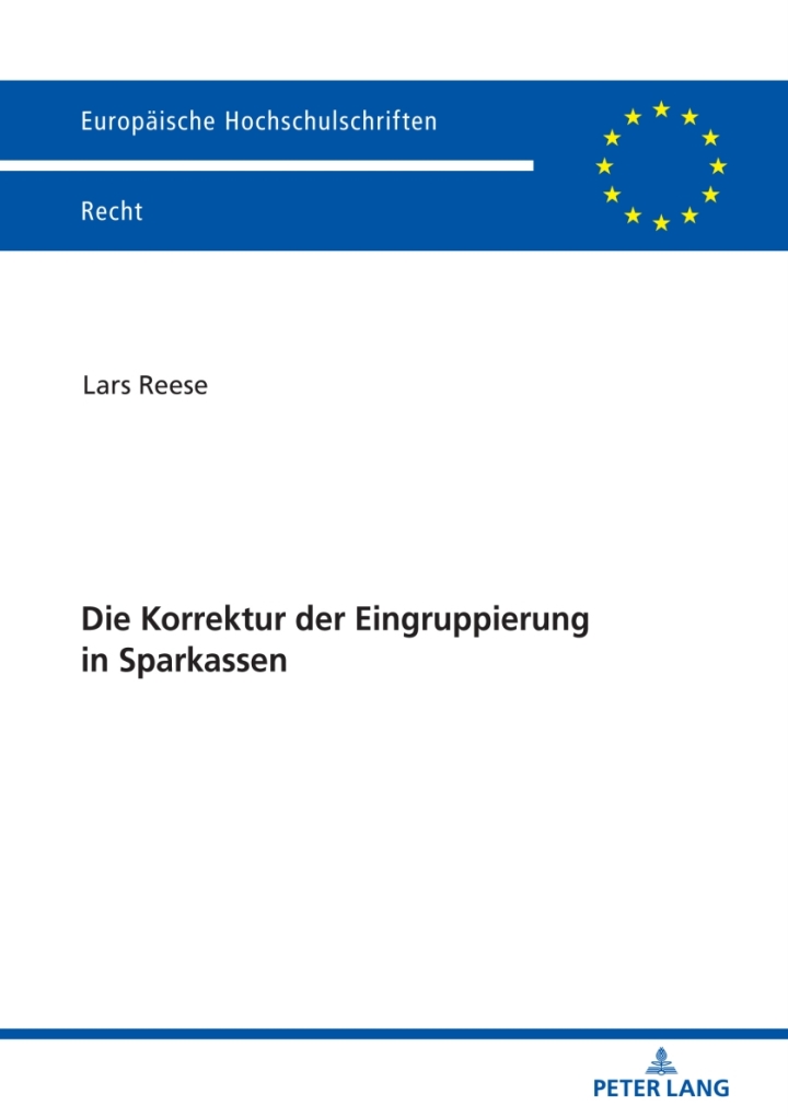 Die Korrektur der Eingruppierung in Sparkassen ebook