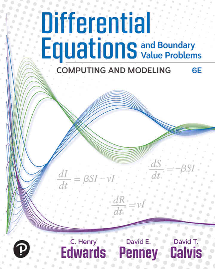 Differential Equations and Boundary Value Problems: Computing and Modeling, 6th Edition ebook