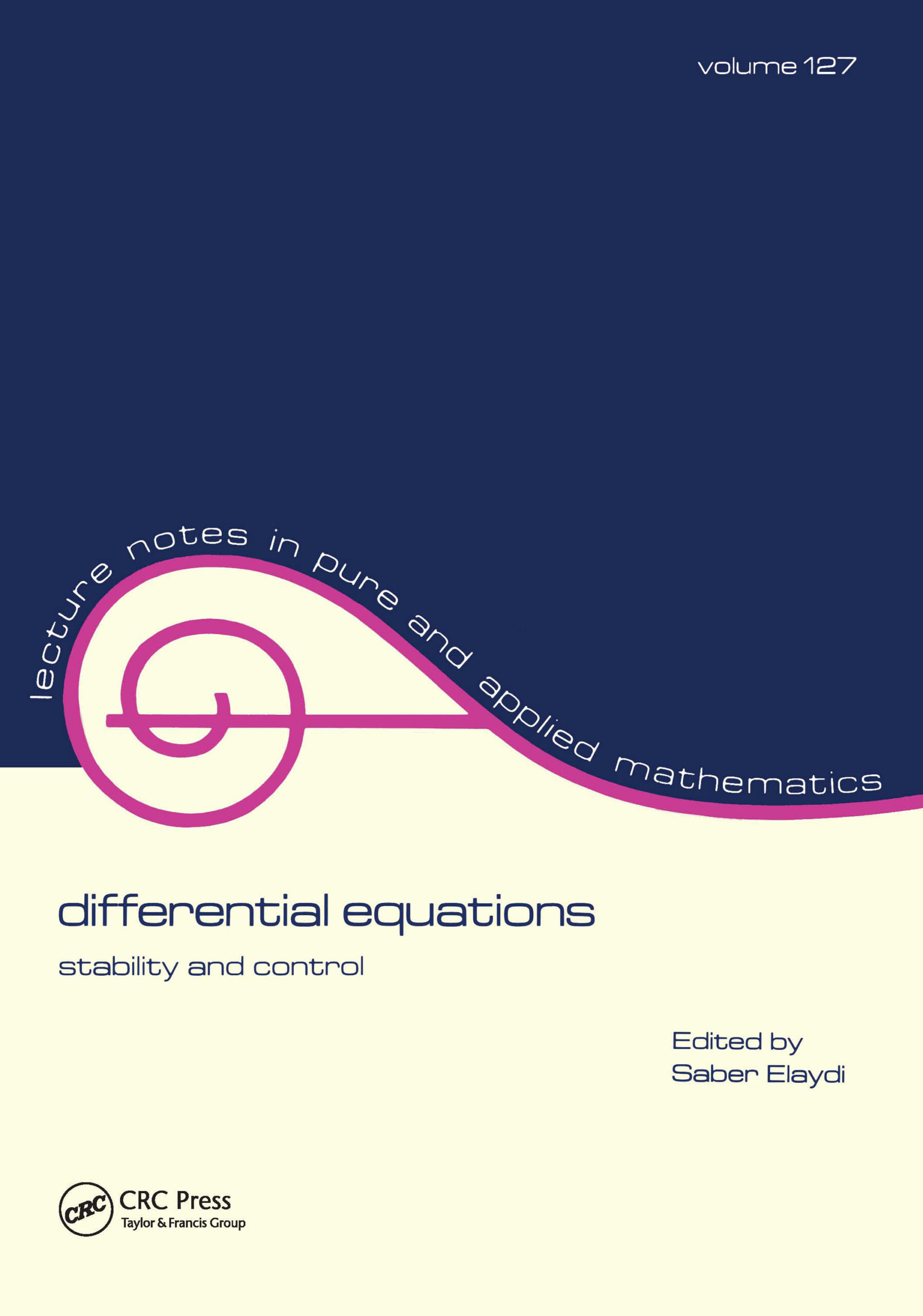 Differential Equations: Stability and Control ebook