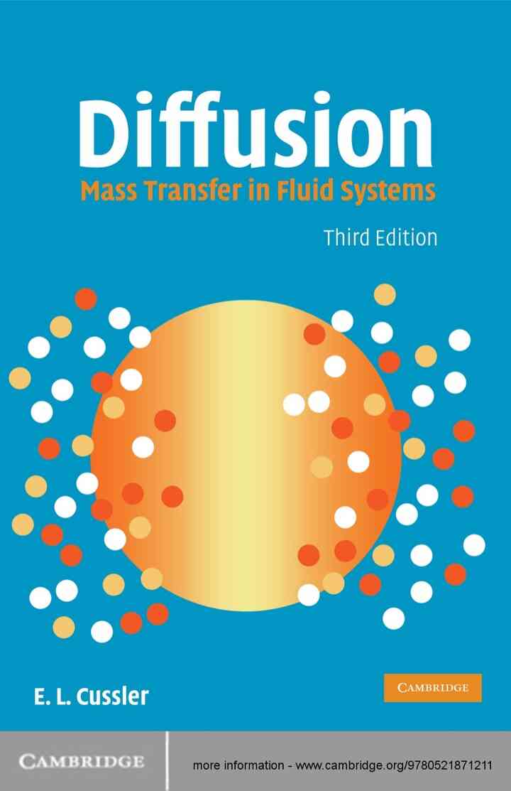 Diffusion: Mass Transfer in Fluid Systems ebook